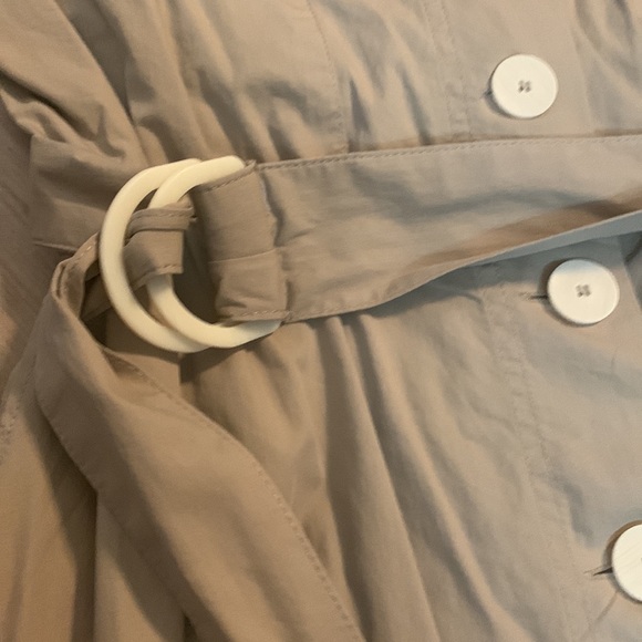 Mango Khaki Shirt Dress - Picture 4 of 5
